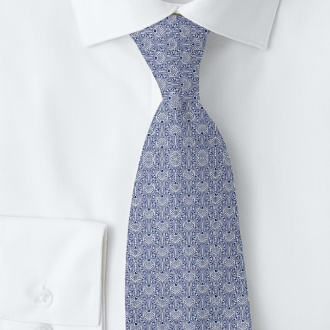 Motif Navy Heart Business Modern Slips (Skapare uppladdad)