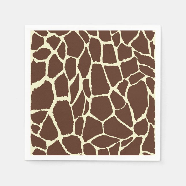 Motif Peau de girafe Pappersservett (Framsidan)