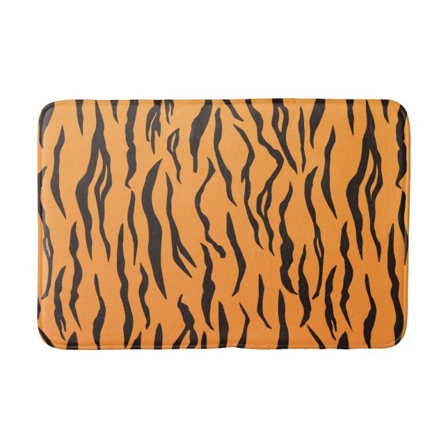 Motif Peau de tigre Rayures  Badrumsmatta (Framsidan)