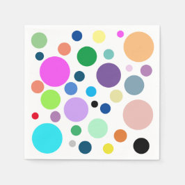 motif rond pappersservett