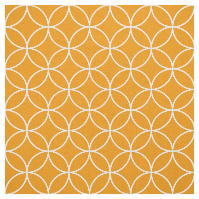Motif Shippô Orange et blanc Tyg (Provkarta)