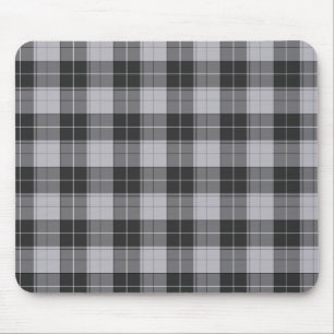 Motif tartan simple en gris musmatta