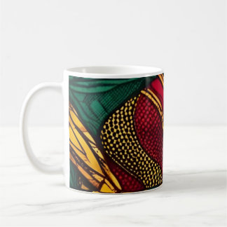 Motif Wax Africain – Explosion de Couleurs Kaffemugg