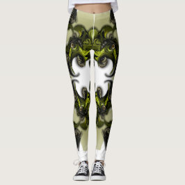 "Motionellt uttryck", kvinnans baljor Leggings