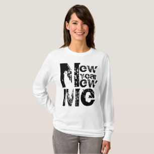 Motiv Coola för nyårsupplösning T Shirt