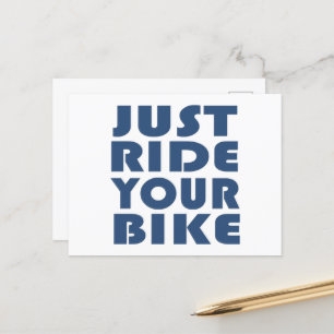 Motiv-cykelcitat Vykort