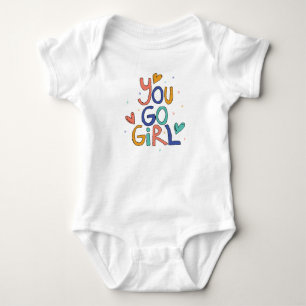 Motiv en Coola flicka du går på Clipart Gir T Shirt