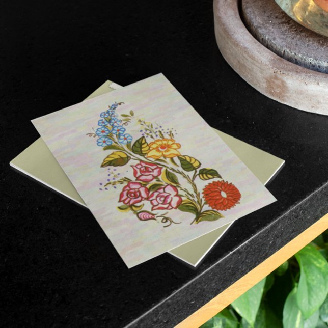 Motiv för kaloksai-blommigt i ljusbas vykort (Skapare uppladdad)