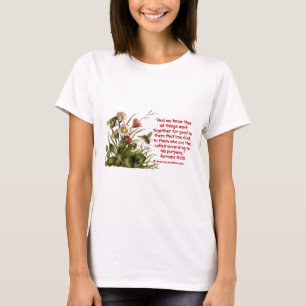 Motiv för Romans8:28bi Tee