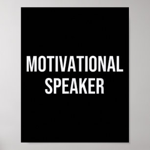 Motiv högtalare poster
