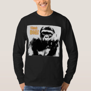 Motiv inspirationskälla Gorilla Pop Art T Shirt