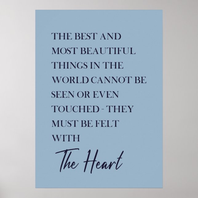 Motiv med inspirationell positiv bekräftelse av Wa Poster (Framsidan)