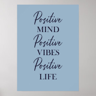 Motiv med inspirationell positiv bekräftelse av Wa Poster