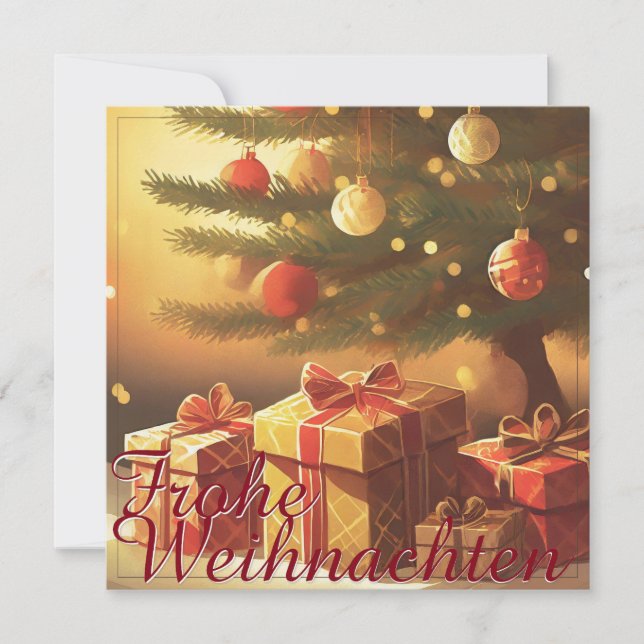 Motiv, mit Geschenken unterm Weihnachtsbaum 37016 (Framsida)