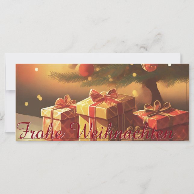 Motiv, mit Geschenken unterm Weihnachtsbaum 37016 (Framsida)