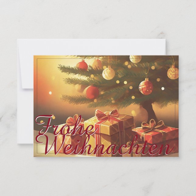 Motiv, mit Geschenken unterm Weihnachtsbaum 37016 (Framsida)