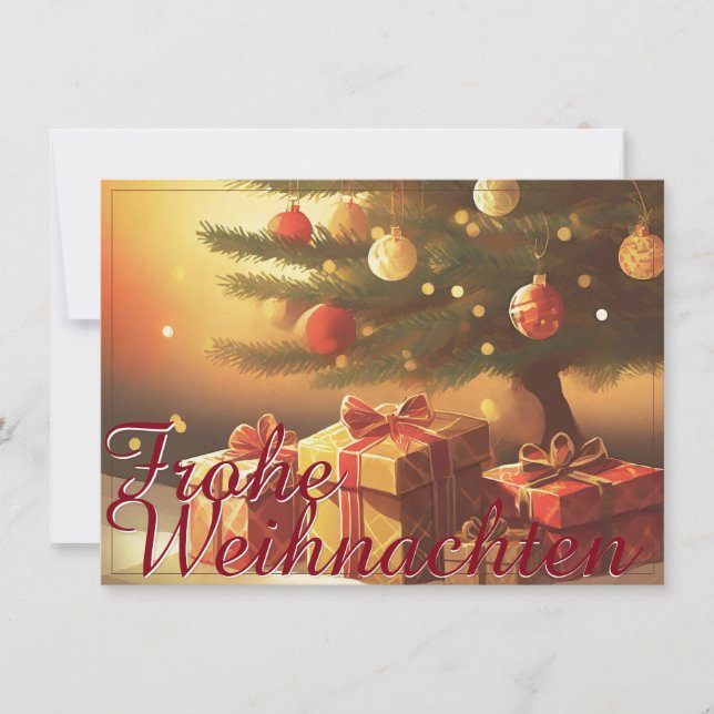 Motiv, mit Geschenken unterm Weihnachtsbaum 37016 (Framsida)
