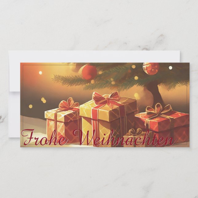 Motiv, mit Geschenken unterm Weihnachtsbaum 37016 (Framsida)