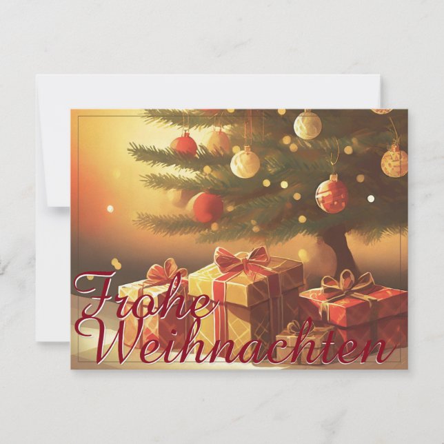 Motiv, mit Geschenken unterm Weihnachtsbaum 37016 (Framsida)