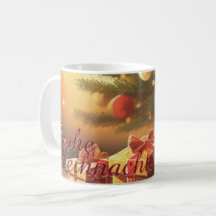 Motiv, mit Geschenken unterm Weihnachtsbaum 37016 Kaffemugg