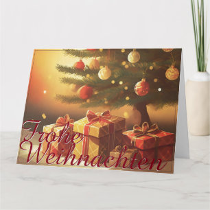 Motiv, mit Geschenken unterm Weihnachtsbaum 37016 Kort