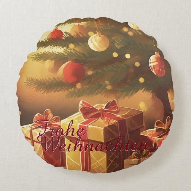 Motiv, mit Geschenken unterm Weihnachtsbaum 37016 Rund Kudde (Framsidan)
