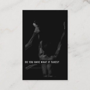 Motiv- och inspirationslärarkort svart visitkort