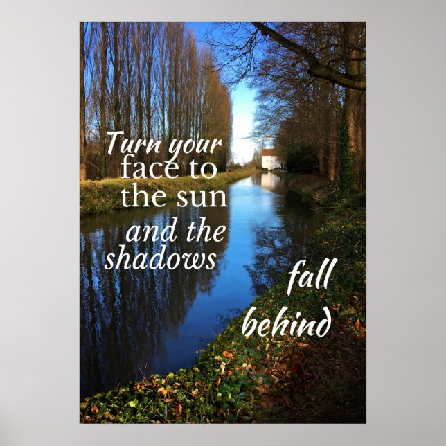 Motiv och positiv offert: Vänd ansikte... Poster (Framsidan)