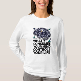 Motiv offert Modern för "Mind Controls Life" T Shirt