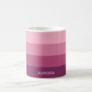 Motiv övertoning med eget namn kaffemugg