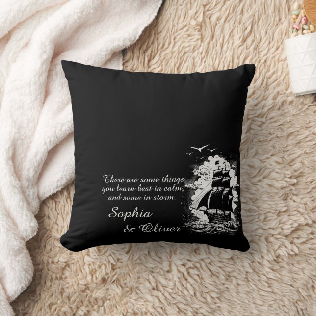 Motiv text i Motiv citattext för Pirat-Frakt Kudde (Filt)