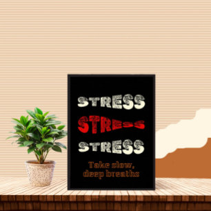 Motiv textdesign poster