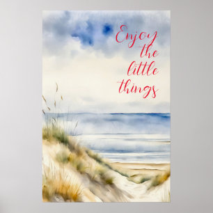 Motiv vattenfärgsmur Art Poster 6