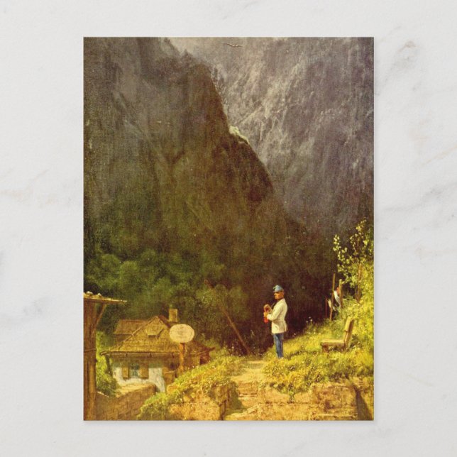 Motiv vintage - Tyrolean Toll House Vykort (Framsida)