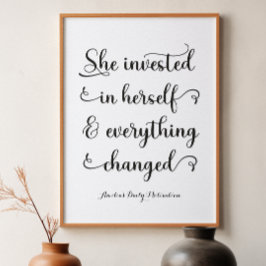 Motiv Women Quote Girl Power Poster