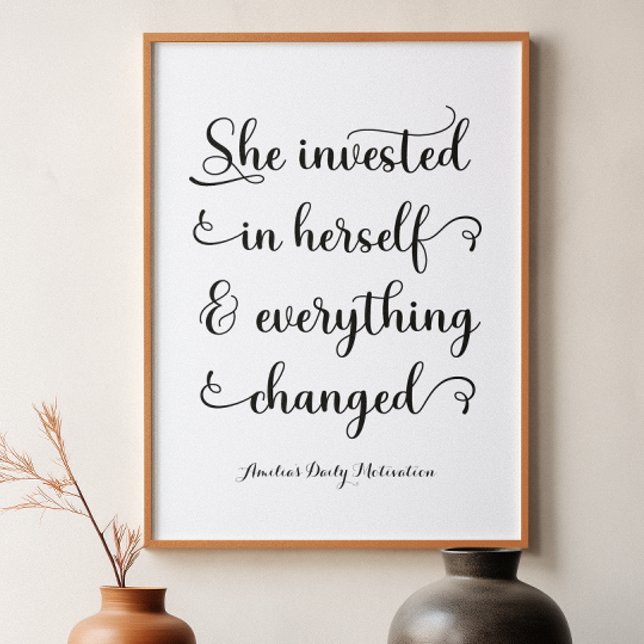 Motiv Women Quote Girl Power Poster (Skapare uppladdad)