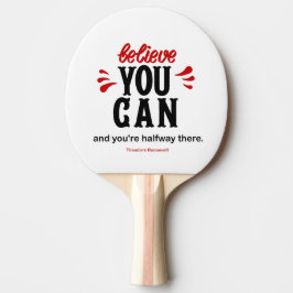 Motivanional Ping Pong Paddle Pingisracket