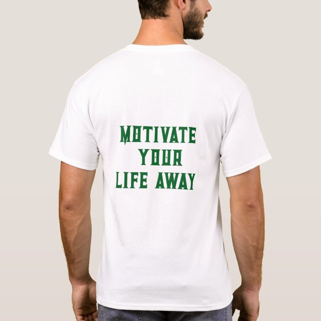 Motivate Manar shirt T Shirt (Baksida)