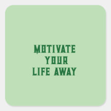 Motivate Sticker