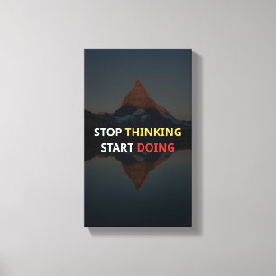 motivation canvastryck