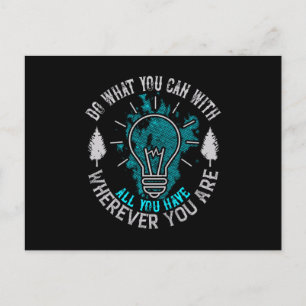 Motivation - Gör vad du kan Vykort