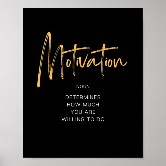 Motivation inspirationsoffert poster (Framsidan)