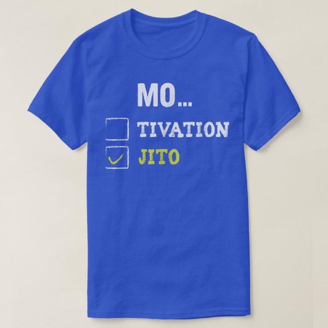 Motivation Mojito T Shirt (Design framsida)