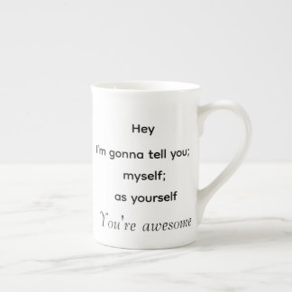Motivation mug benporslin mugg