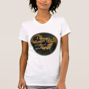 Motivation ord för självacceptans t shirt