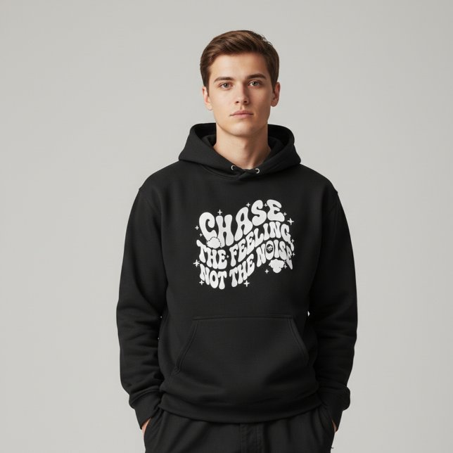 Motivation Quote Typography Hoodie  (Skapare uppladdad)