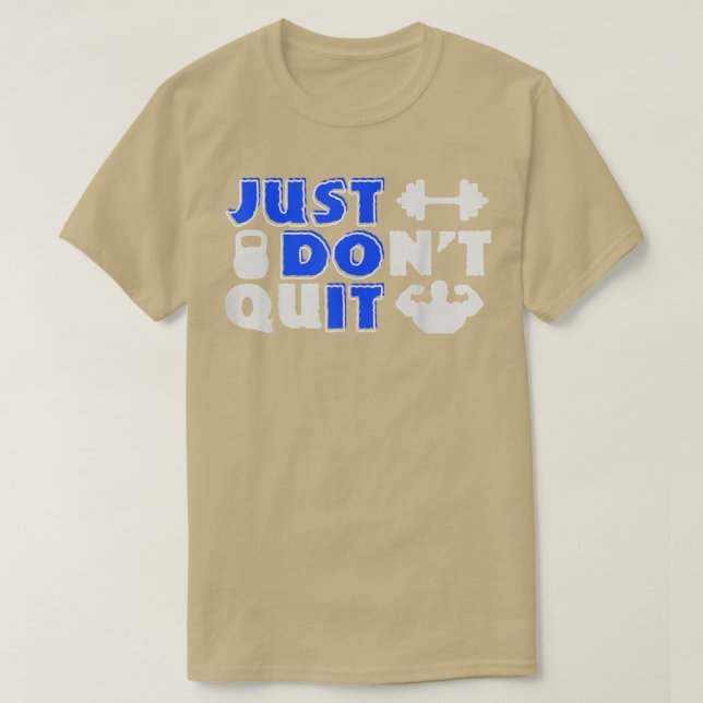 Motivation Statement Fitness Dumbbell Muscle Build T Shirt (Design framsida)