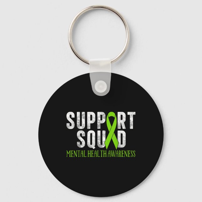Motivation Support Squad Mental Health Awareness M Nyckelring (Framsida)