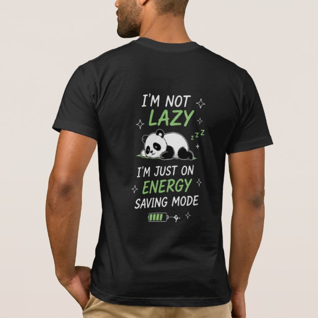 Motivation T-Shirt | Ansträng dig Fokus Dröm stort (Baksida)