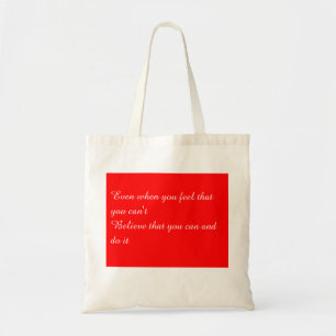 Motivation tote bags tygkasse